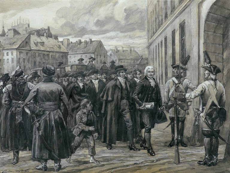 Rocznice Najważniejsze. 27 listopada. Czarna procesja 1789 r.