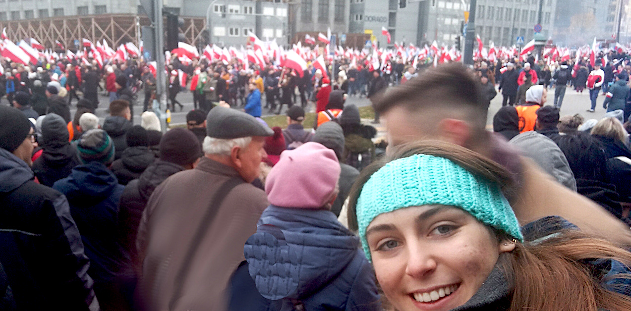 Alice CALIO:Jestem Włoszką i poszłam w Polsce na marsz niepodległości