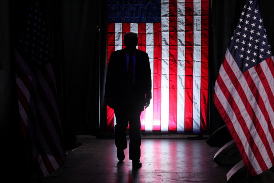 Amerykańska noc Donald Trump kampania wyborcza