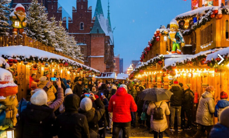 Anna DRUŚ: Wrocławski jarmark świąteczny uznany za najpiękniejszy w Europie