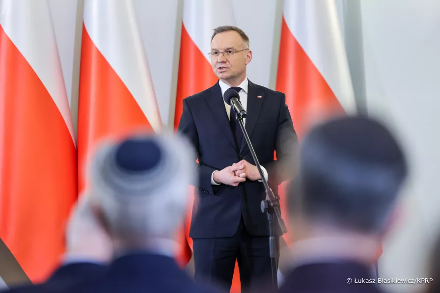 Le président Duda a rencontré la communauté juive de Pologne