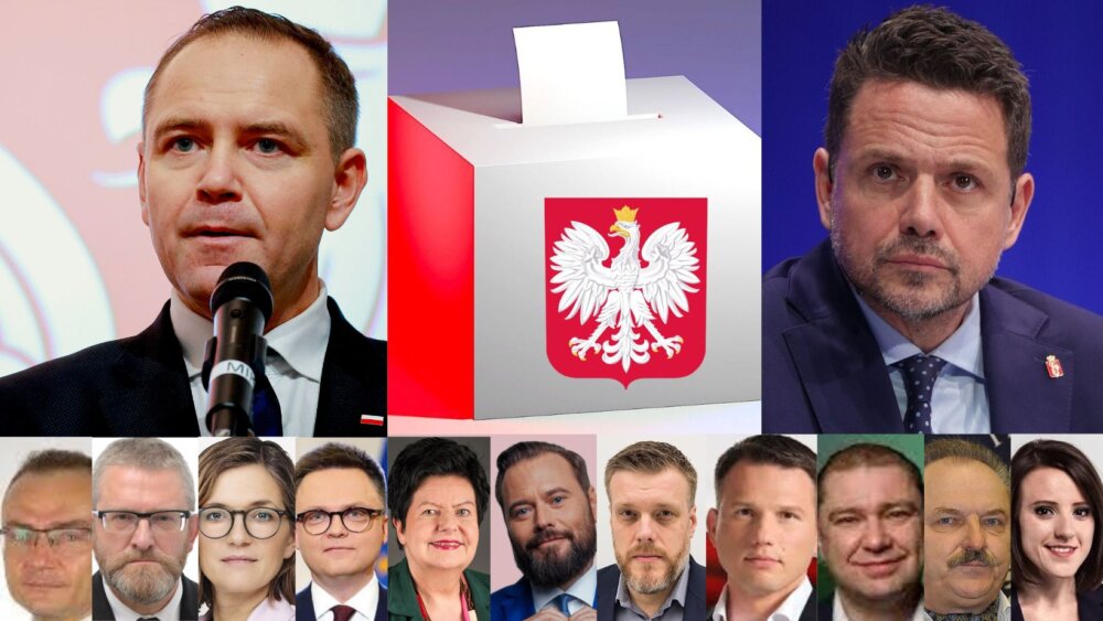 Sondaż przedwyborczy wybory prezydenckie 2025 sondaż prezydencki