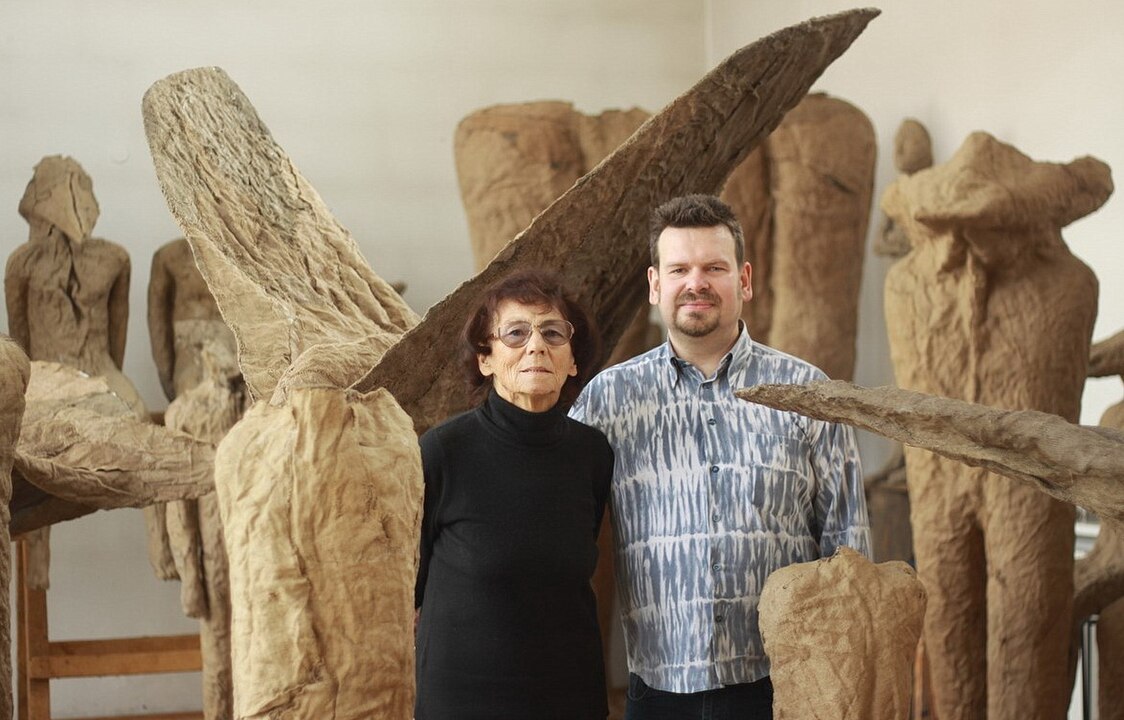 Magdalena Abakanowicz w Kordegardzie po 65 latach