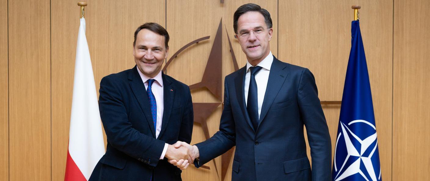 Rozmowy Radosław Sikorski Mark Rutte