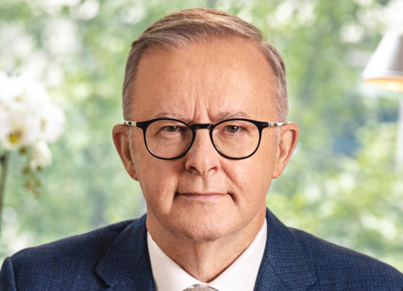 siły pokojowe Anthony Albanese