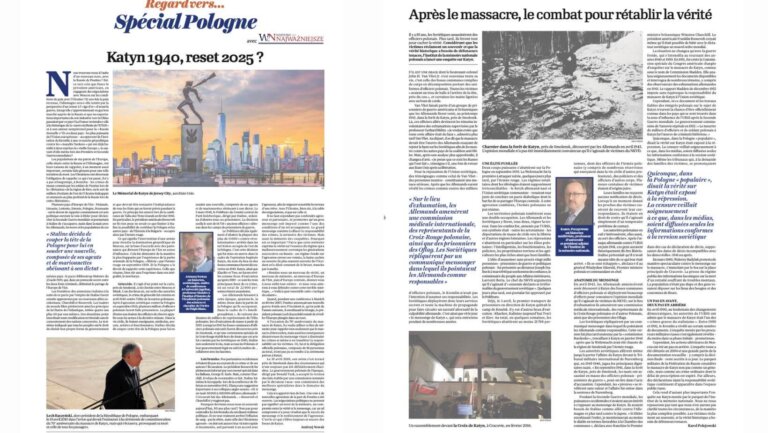 Deux articles Katyn