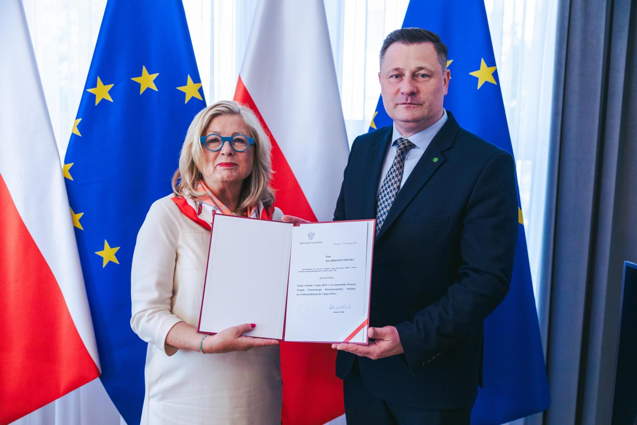 Kim jest Ewa Skrzydło-Tefelska nowa szefowa Urzędu Patentowego