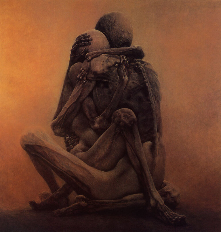 Beksiński w Warszawie