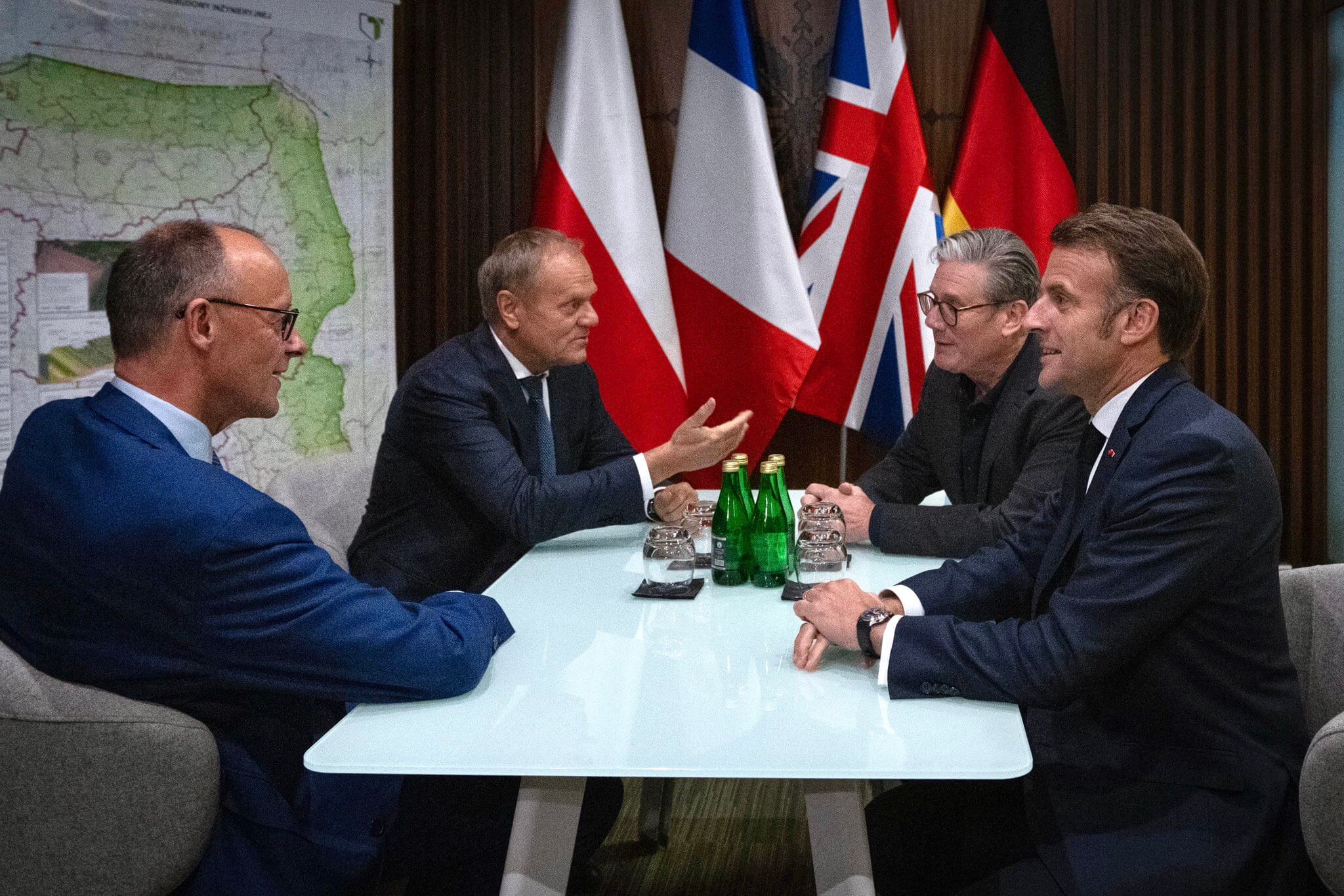 Europejscy liderzy w Kijowie wezwali Rosję do bezwarunkowego zawieszenia broni