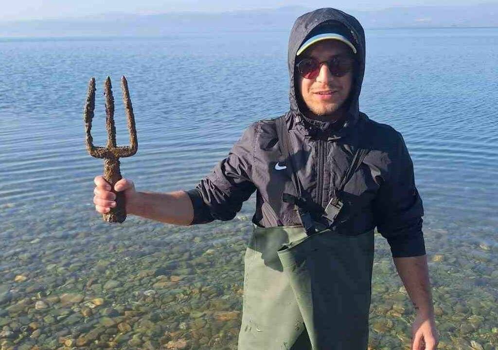 Z dna jeziora İznik wydobyto grot rzymskiej włóczni