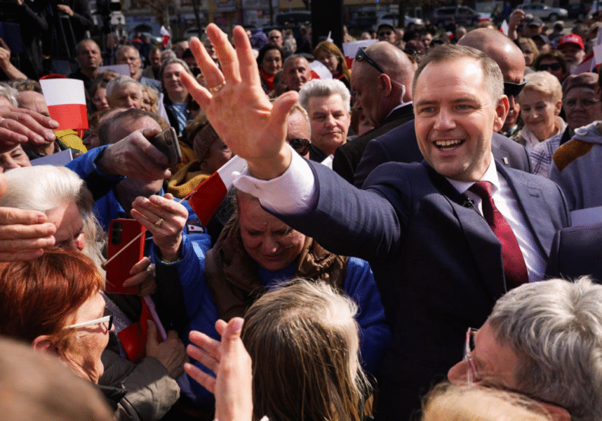 Karol NAWROCKI z organizacjami katolickimi