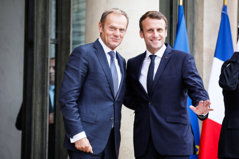 traktat francusko-polski podpiszą Donald Tusk Emmanuel Macron