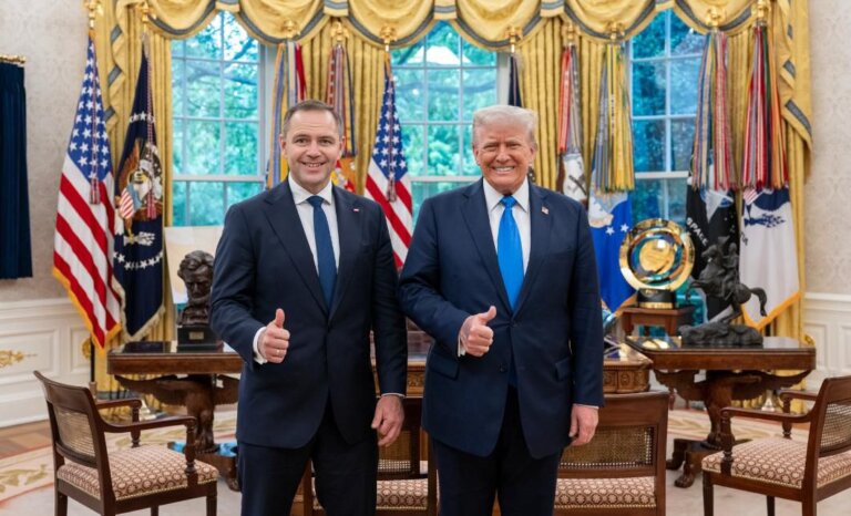 Karol Nawrocki et Donald Trump