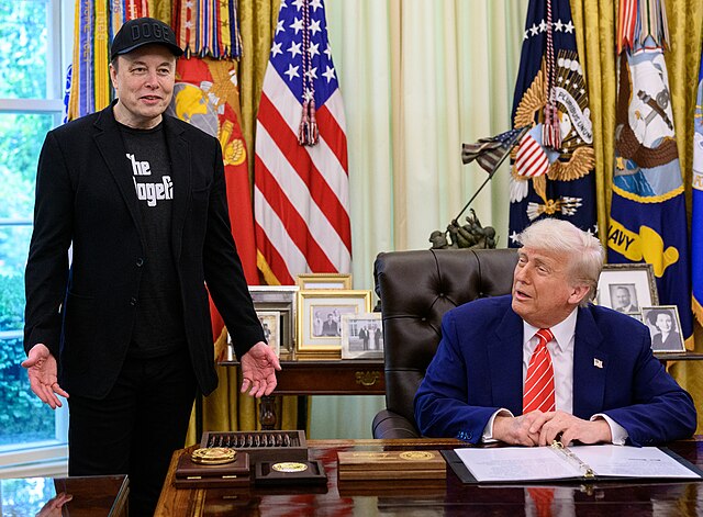Zdjęcie okładkowe wpisu Lista Epsteina. Spór Musk-Trump