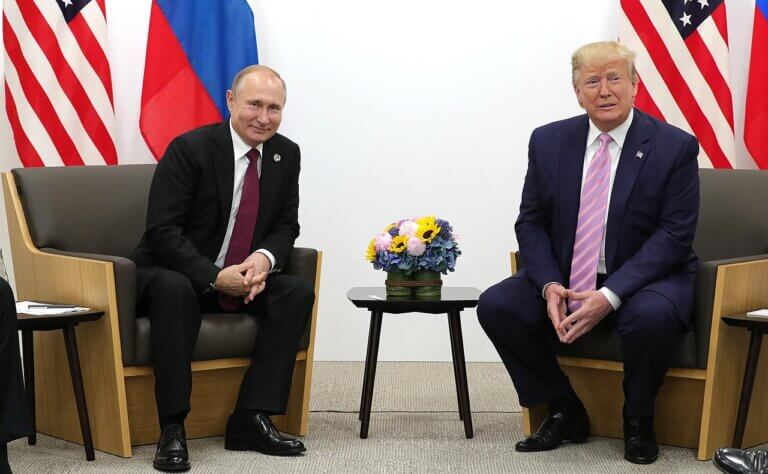 spotkanie Donalda Trumpa i Putina