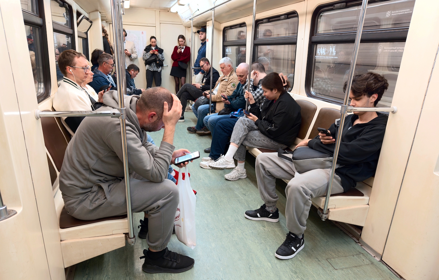 Метро Москвы нарастило пассажиропоток до 1,2 млрд поездок