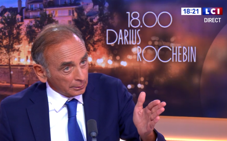Éric Zemmour w telewizji LCI