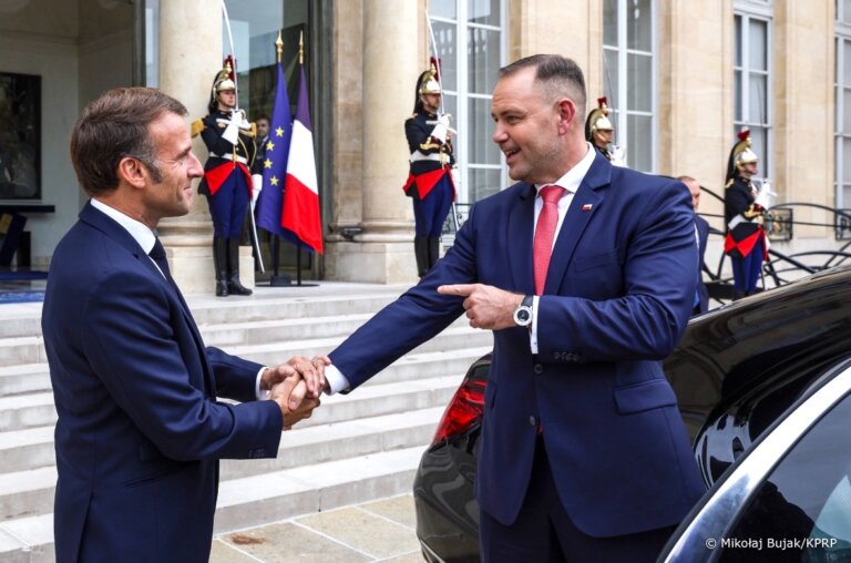 Nawrocki w Berlinie i Paryżu