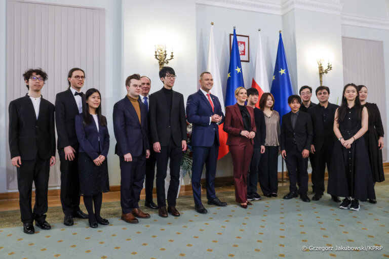 Prezydent Karol Nawrocki złożył gratulacje laureatom Konkursu Chopinowskiego
