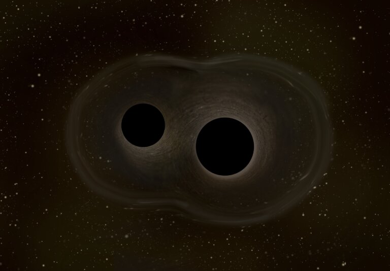 dwie czarne dziury