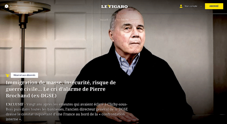 szef francuskiego wywiadu Pierre Brochand