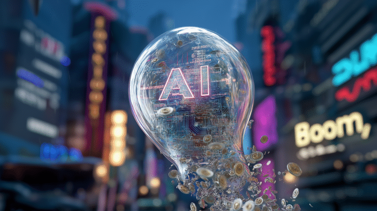 pęknięcie „bańki AI”