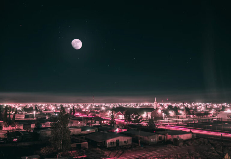 zegar księżycowy Księżyc