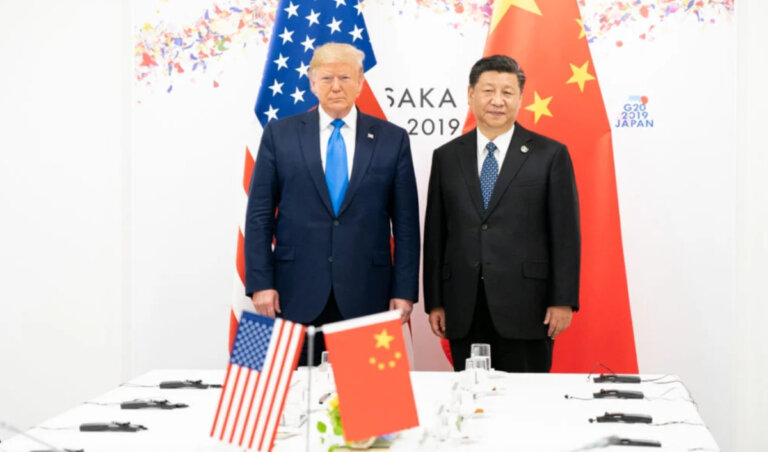 relacje USA - Chiny Donald Trump Xi Jinping