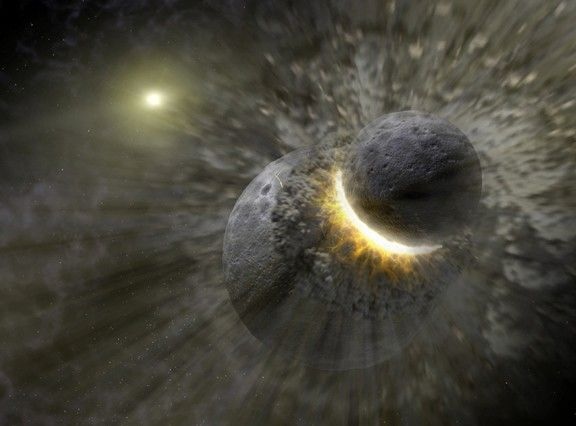 Planeta Theia i Ziemia prawdopodobnie były sąsiadkami