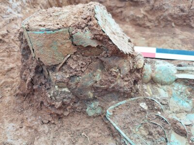 Nekropolia z czasów greckiej epoki archaicznej. Sensacyjne odkrycie nad dawnym jeziorem Kopais