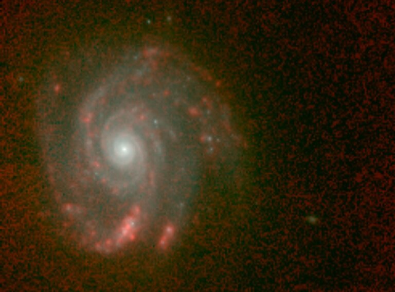 Teleskop Hubble'a wykonał obserwacje galaktyki spiralnej w gwiazdozbiorze Wolarza