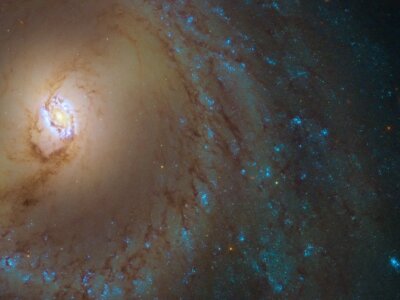 Astronomowie uchwycili galaktykę spiralną należącą do grupy Lew I