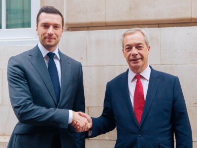 Nigel Farage i Jordan Bardella oficjalnymi sojusznikami. „Razem przywrócimy granice Europy”