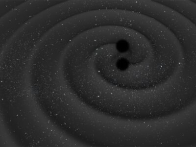 Fale grawitacyjne pochodzące z czarnych dziur mogą pomóc rozwiązać tajemnicę ciemnej materii