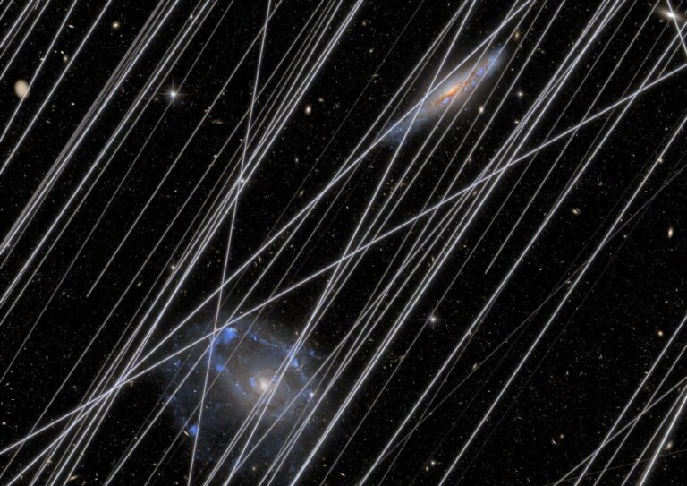 rosnąca liczba satelitów