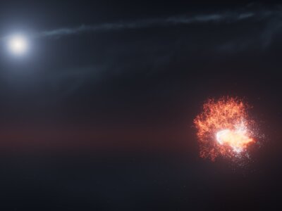 Astronomowie odkryli zderzenie planetozymali w układzie gwiazdy Fomalhaut