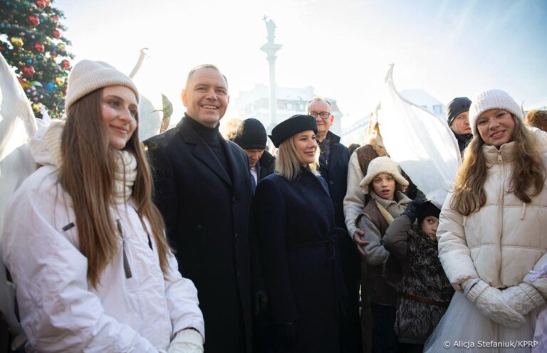 Karol Nawrocki z Pierwszą Damą