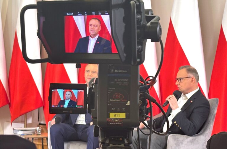 Karol Nawrocki i Andrzej Duda
