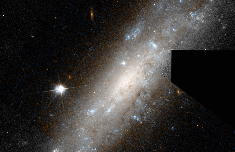 Astronomowie uchwycili galaktykę spiralną w gwiazdozbiorze Perseusza