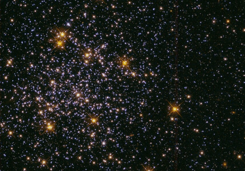 Zdjęcie okładkowe wpisu Astronomowie wykonali obserwacje gromady otwartej w gwiazdozbiorze Tukana