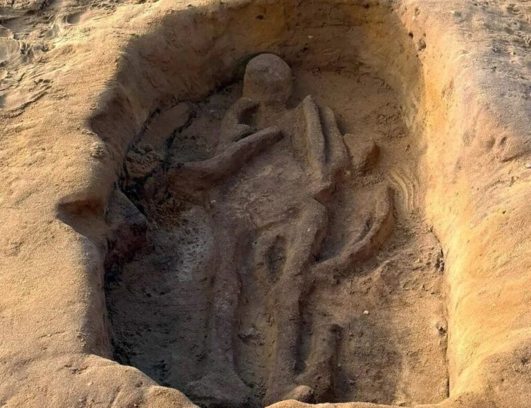 Pochówek anglosaskiego księcia