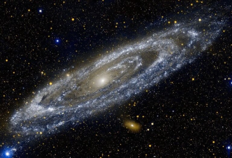 obłoki molekularne w Andromedzie