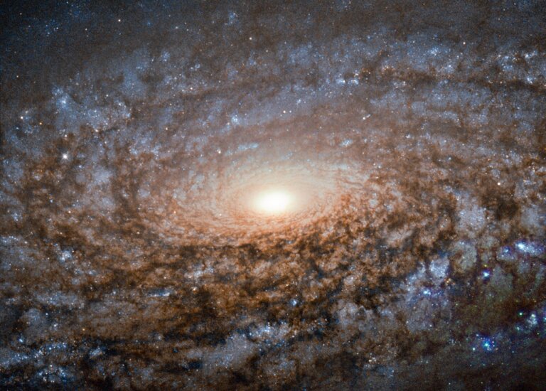 Teleskop Hubble’a zobrazował galaktykę spiralną w gwiazdozbiorze Lwa