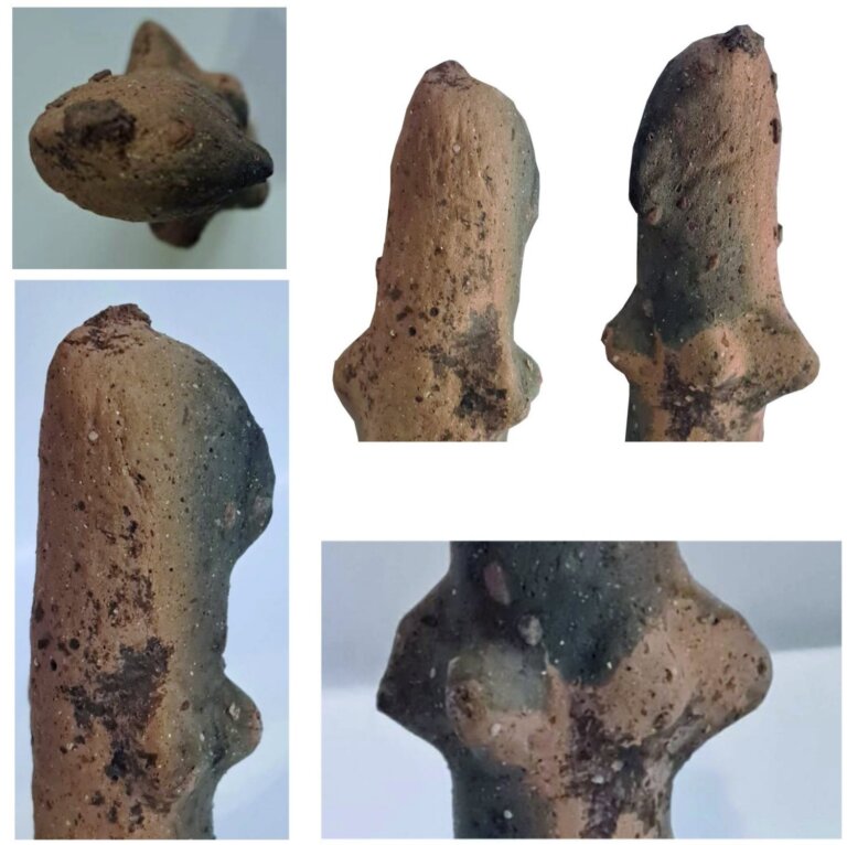 Neolityczna gliniana figurka