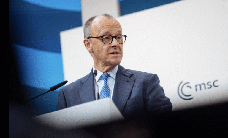 Kanclerz Merz w Chinach