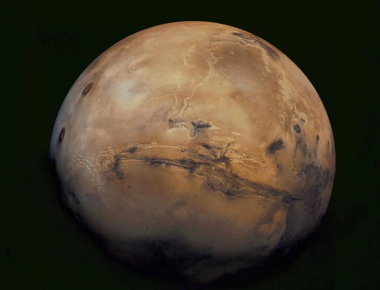 aktywność wulkaniczna na Marsie