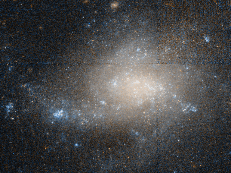 Teleskop Hubble’a wykonał obserwacje galaktyki spiralnej w gwiazdozbiorze Psów Gończych