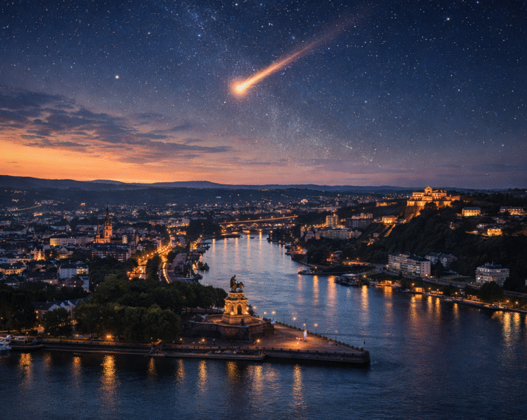 Meteoryt spadł na niemieckie miasto